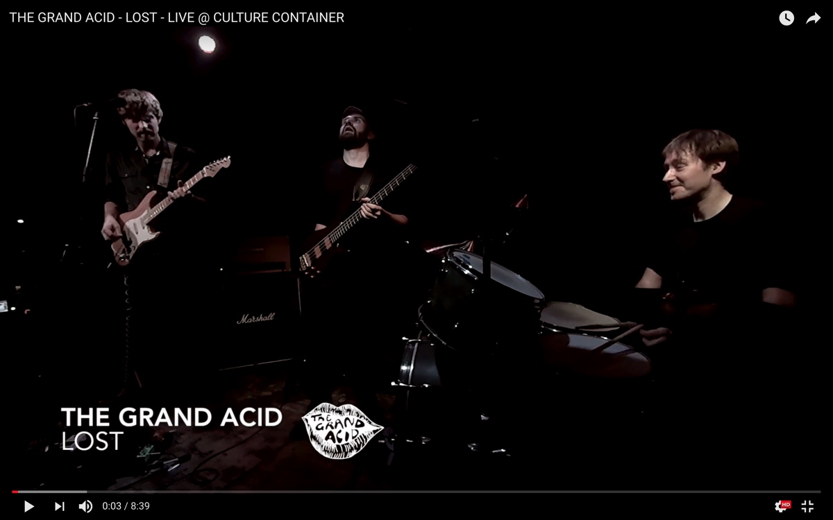 The Grand Acid - Lost (live at Culture Container)