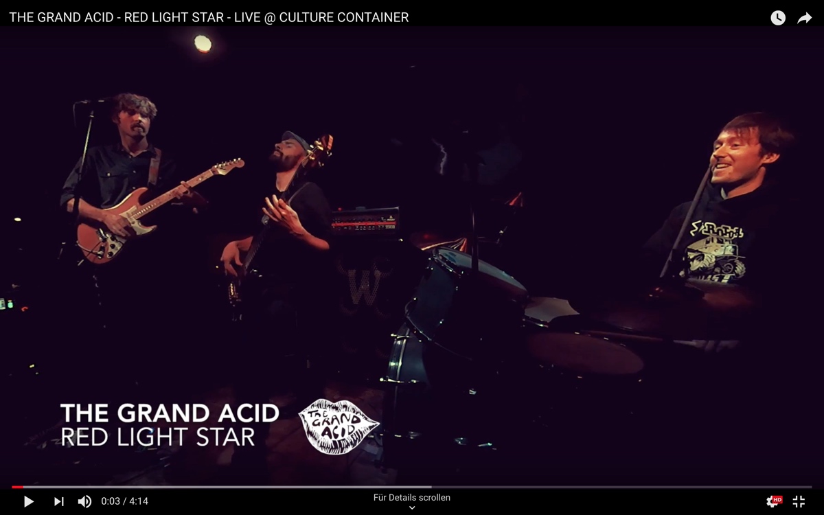 The Grand Acid - Red Light Star (live at Culture Container)